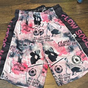"Messi" soccer flow society shorts